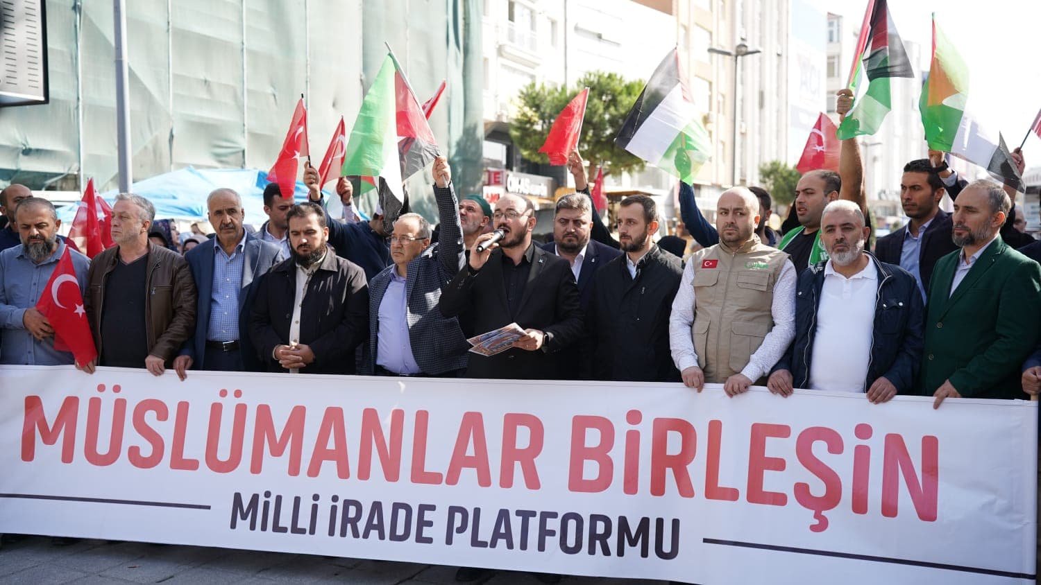 Milli İrade Platformu’nun Düzenlediği Gıyabi Cenaze Namazı ve Basın Açıklamasına Katıldık