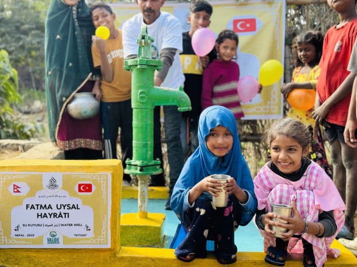 Fatma Uysal Adına Nepal'de Su Kuyusu Açtık