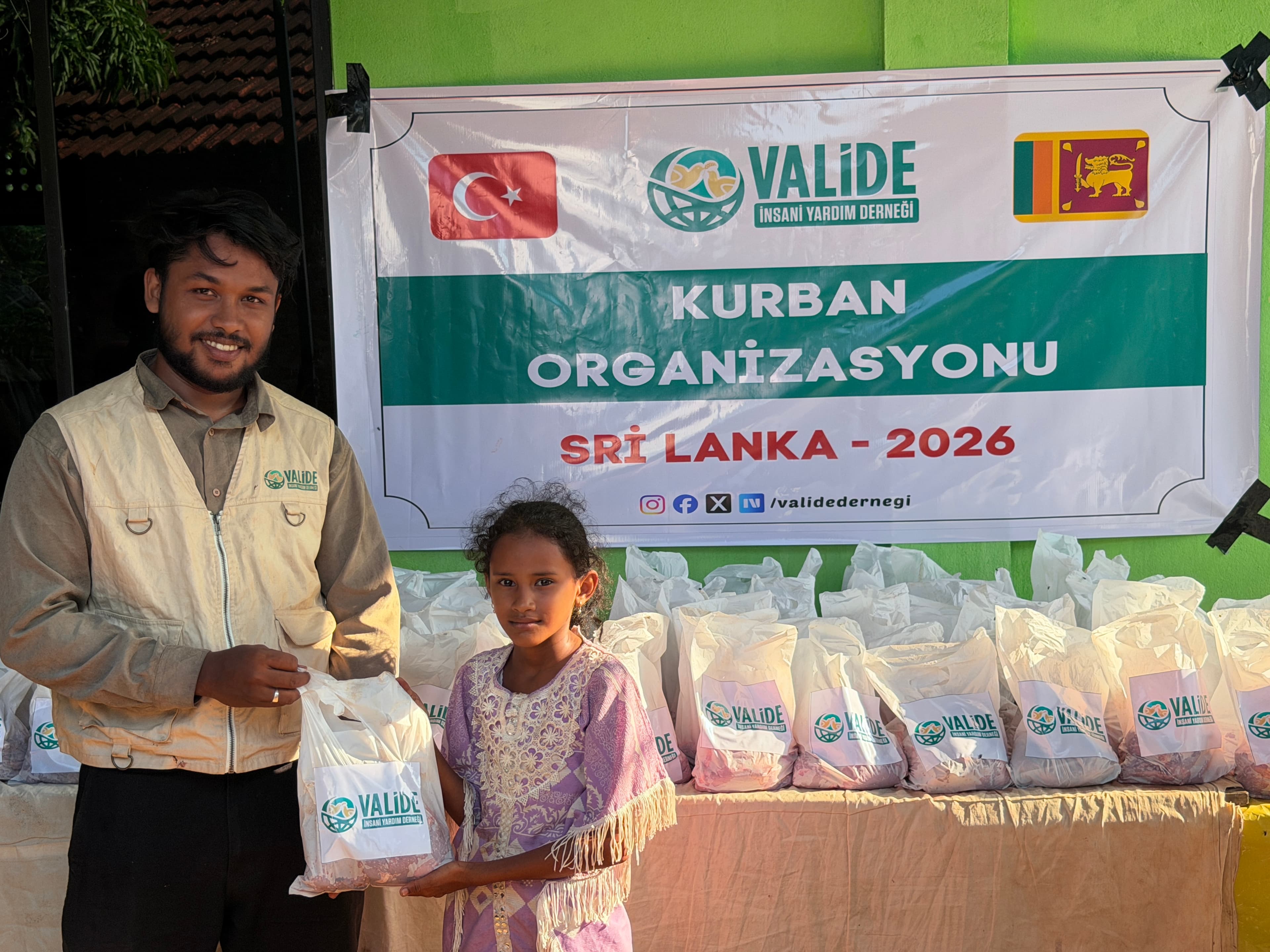 Sri Lanka’da Kurban Emanetleri İhtiyaç Sahiplerine Ulaştırıldı